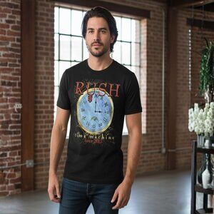 Rush Time Machine 2011 Concert Tour Black Shirt Size M